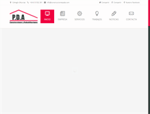 Tablet Screenshot of construccionespda.com